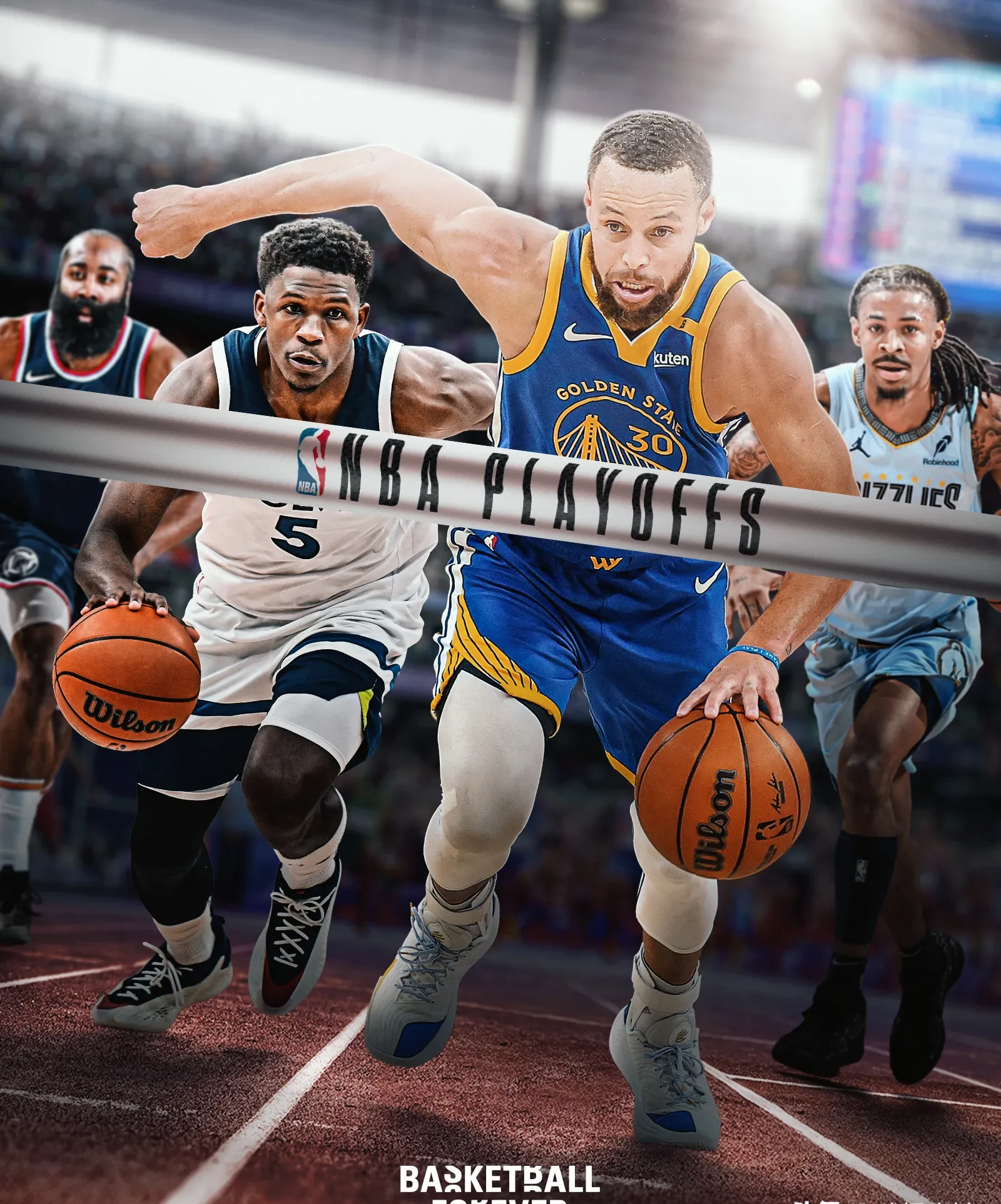 灰熊鏖战爵士，库里带队取胜