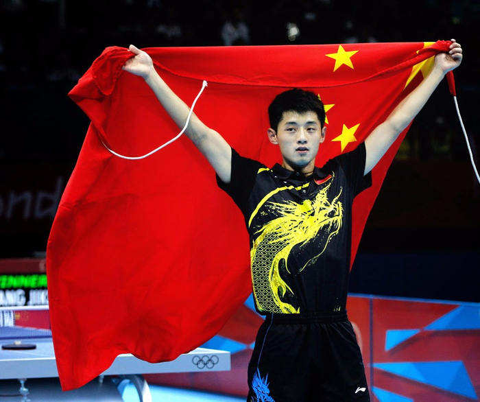 瑞典队力克德国队，张继科统治全场的简单介绍